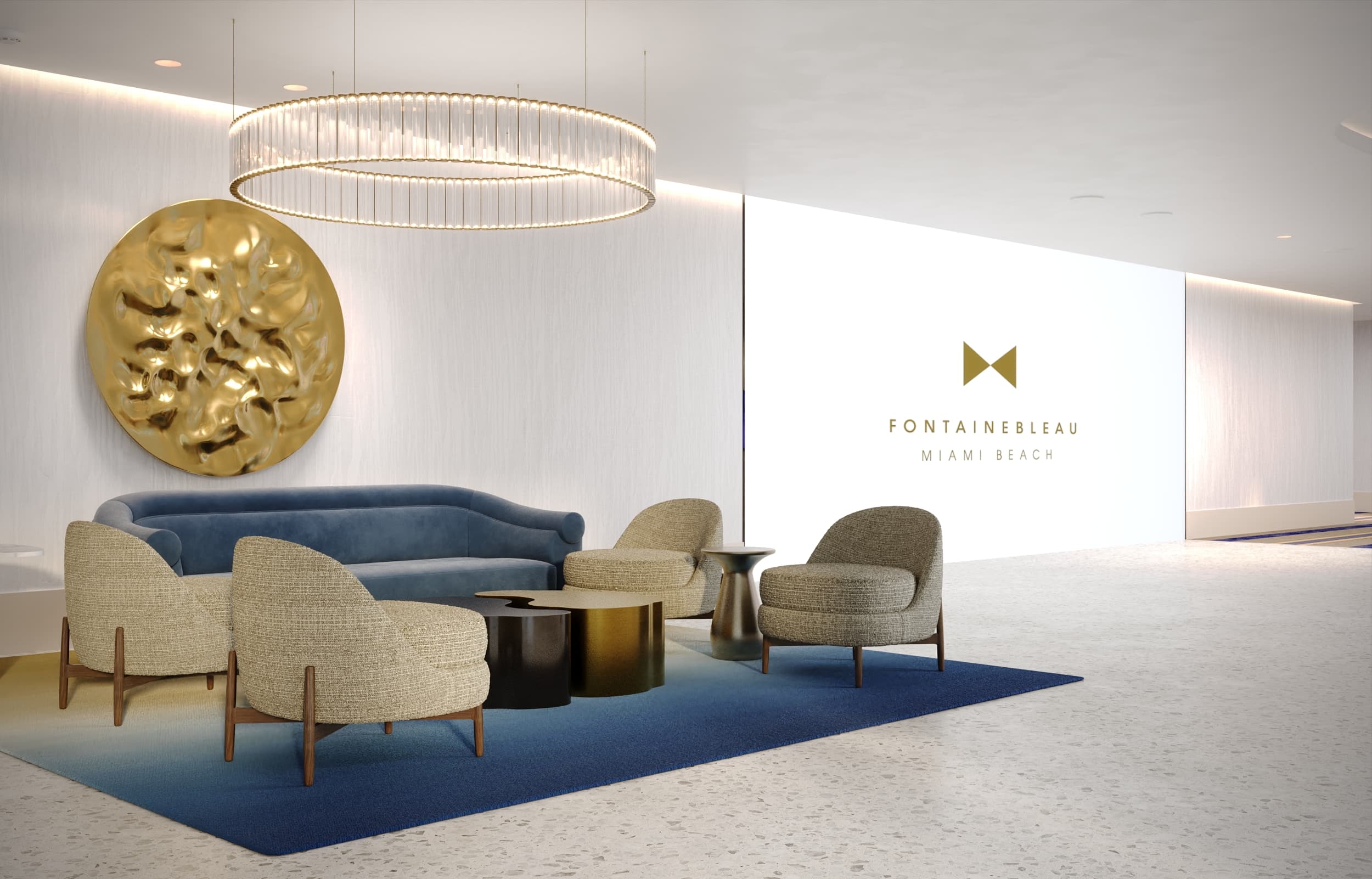 Coastal Convention Center Grand Stair Seating Area