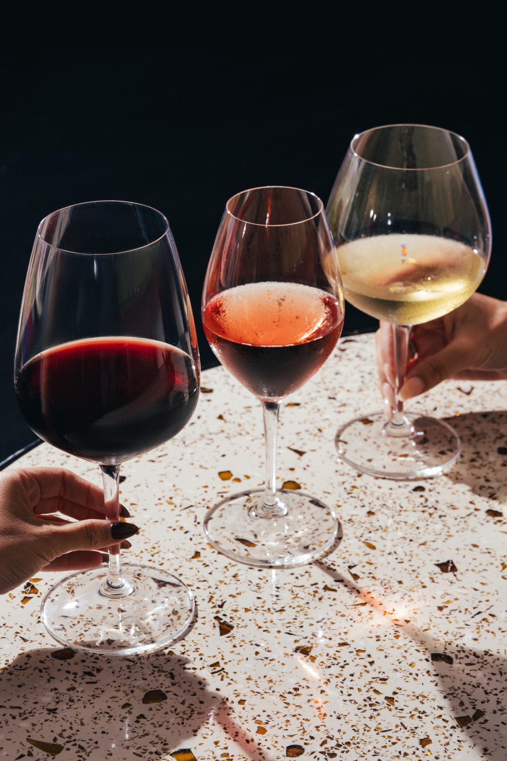 Mirabella - Glasses of Wine