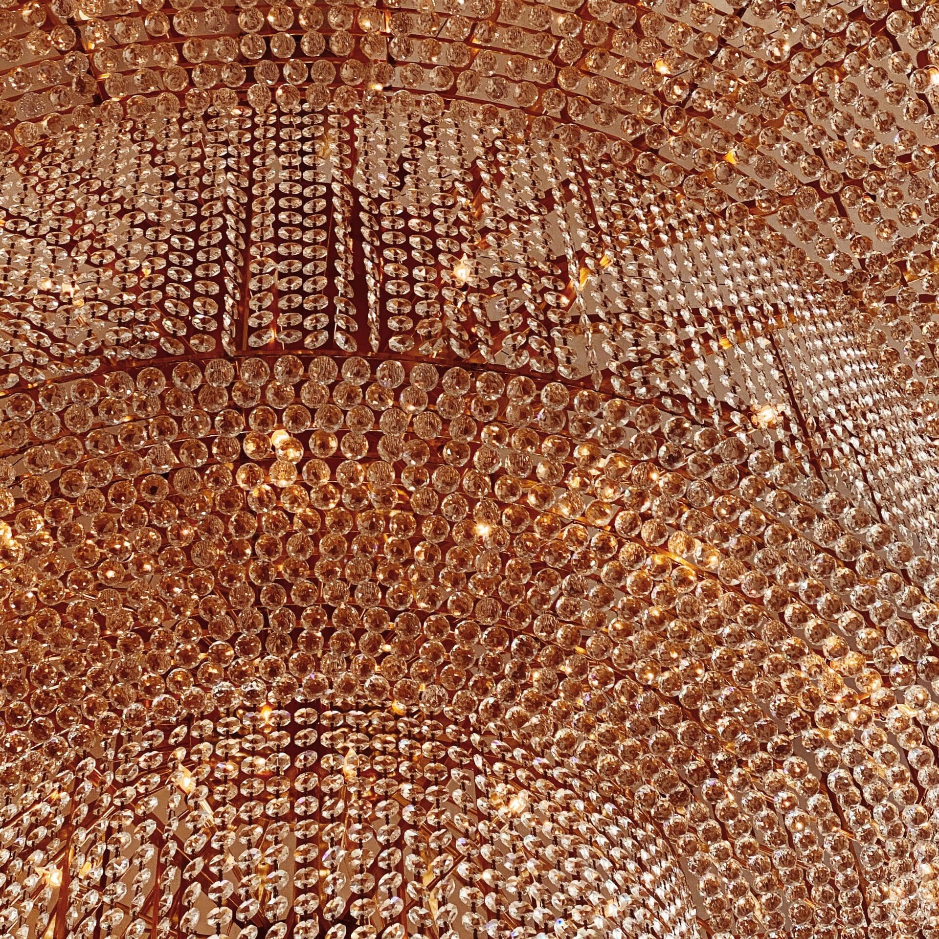 Chandeliers at Fontainebleau Miami Beach