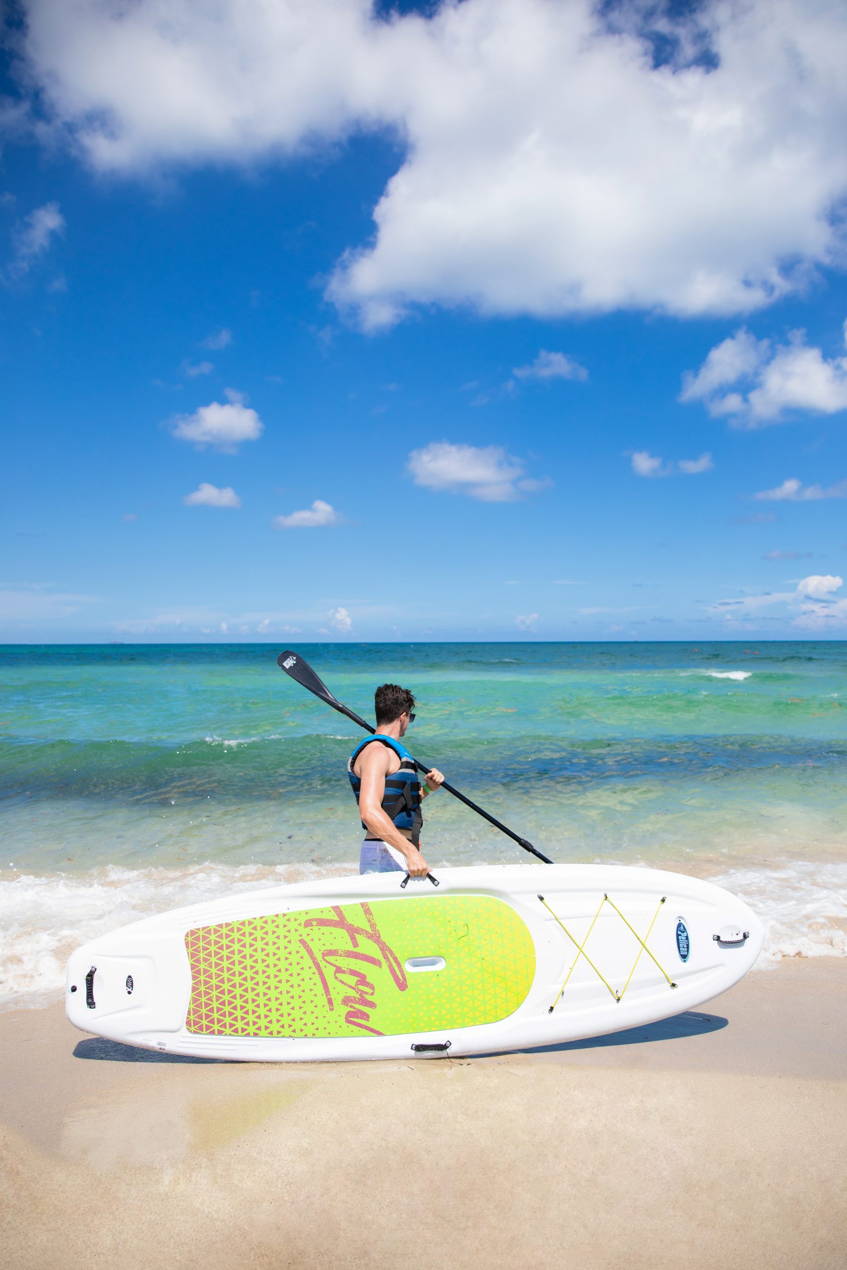 Water Sports at Fontainebleau Miami Beach_Bouyah Water Sports - Person with Paddle Board