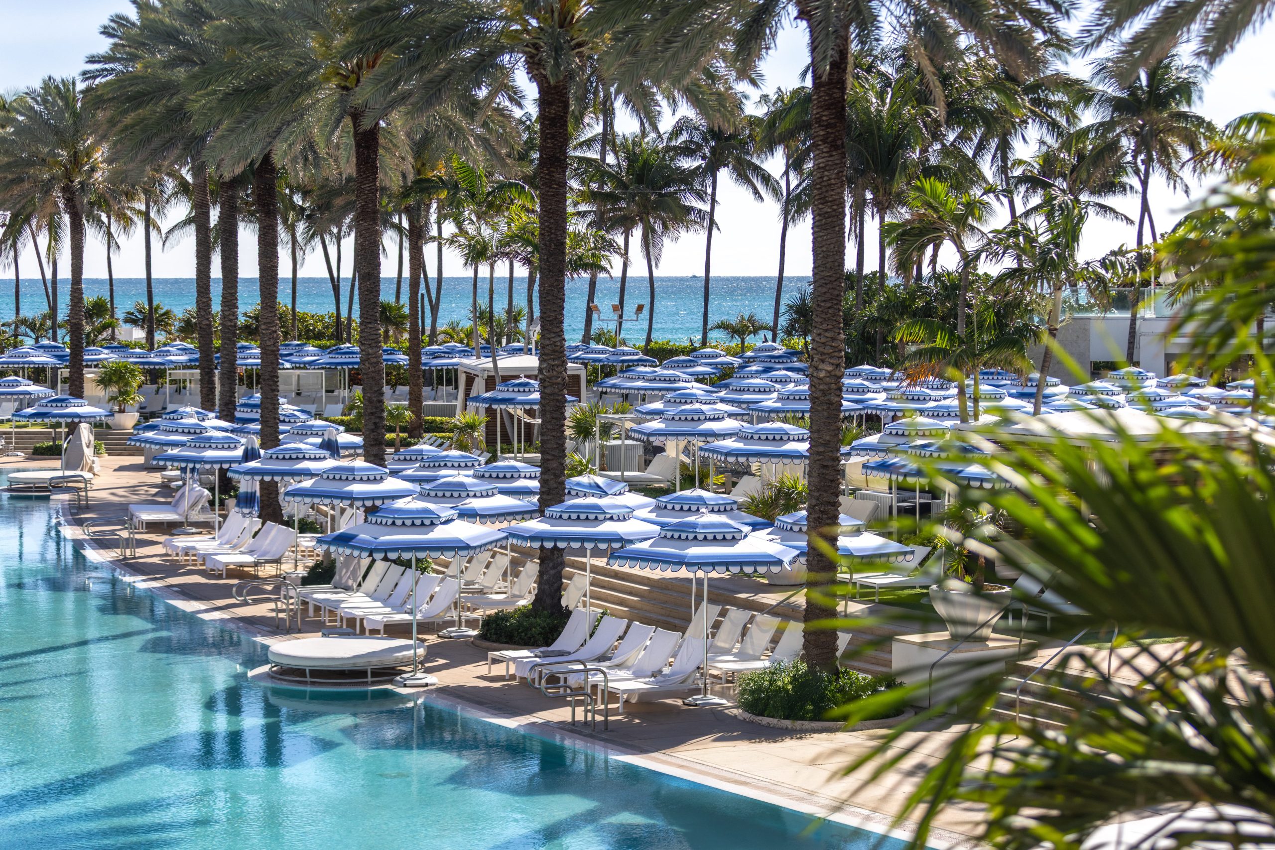 Cabanas & Poolscape at Fontainebleau Miami Beach