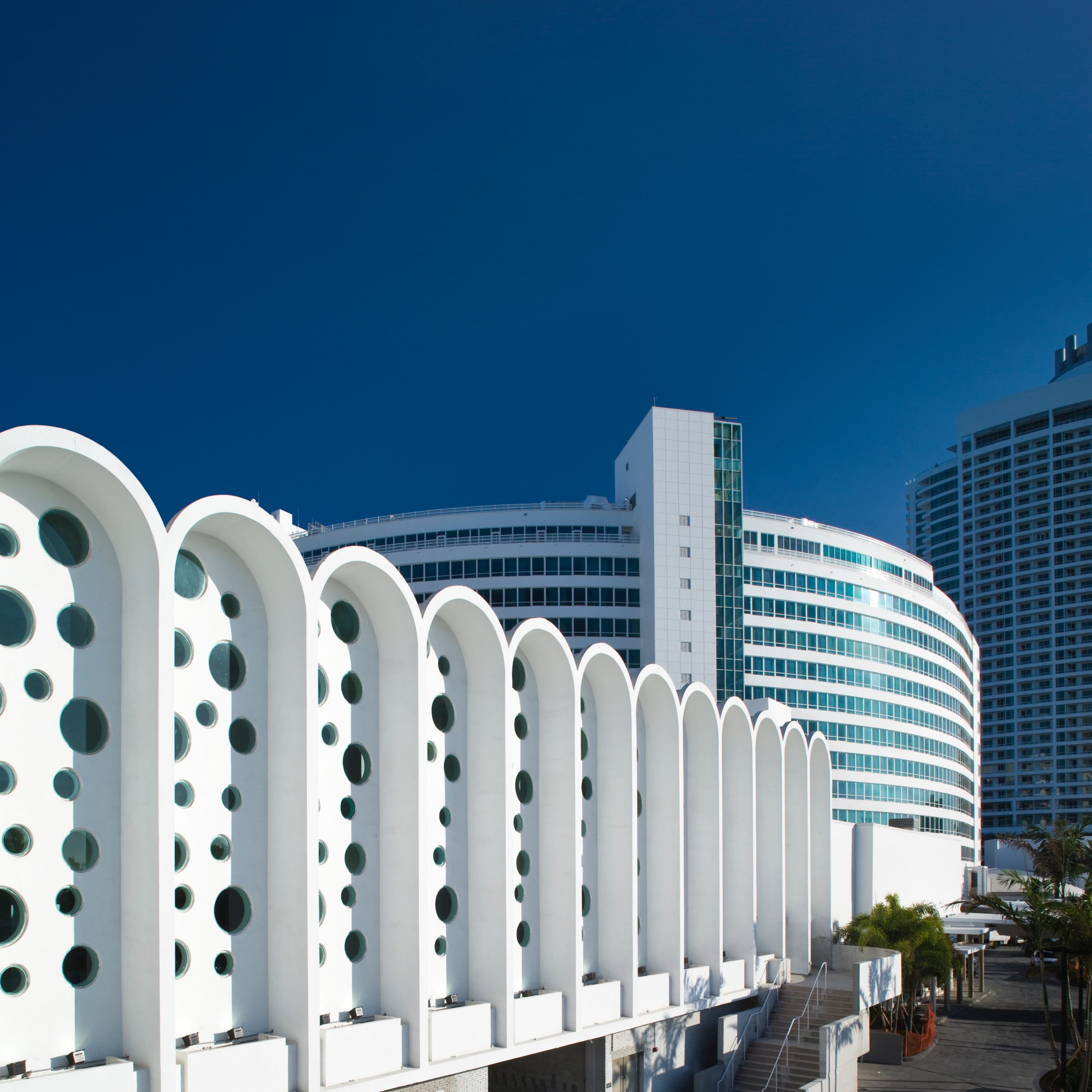 Exterior Shot of Cheese Wall
