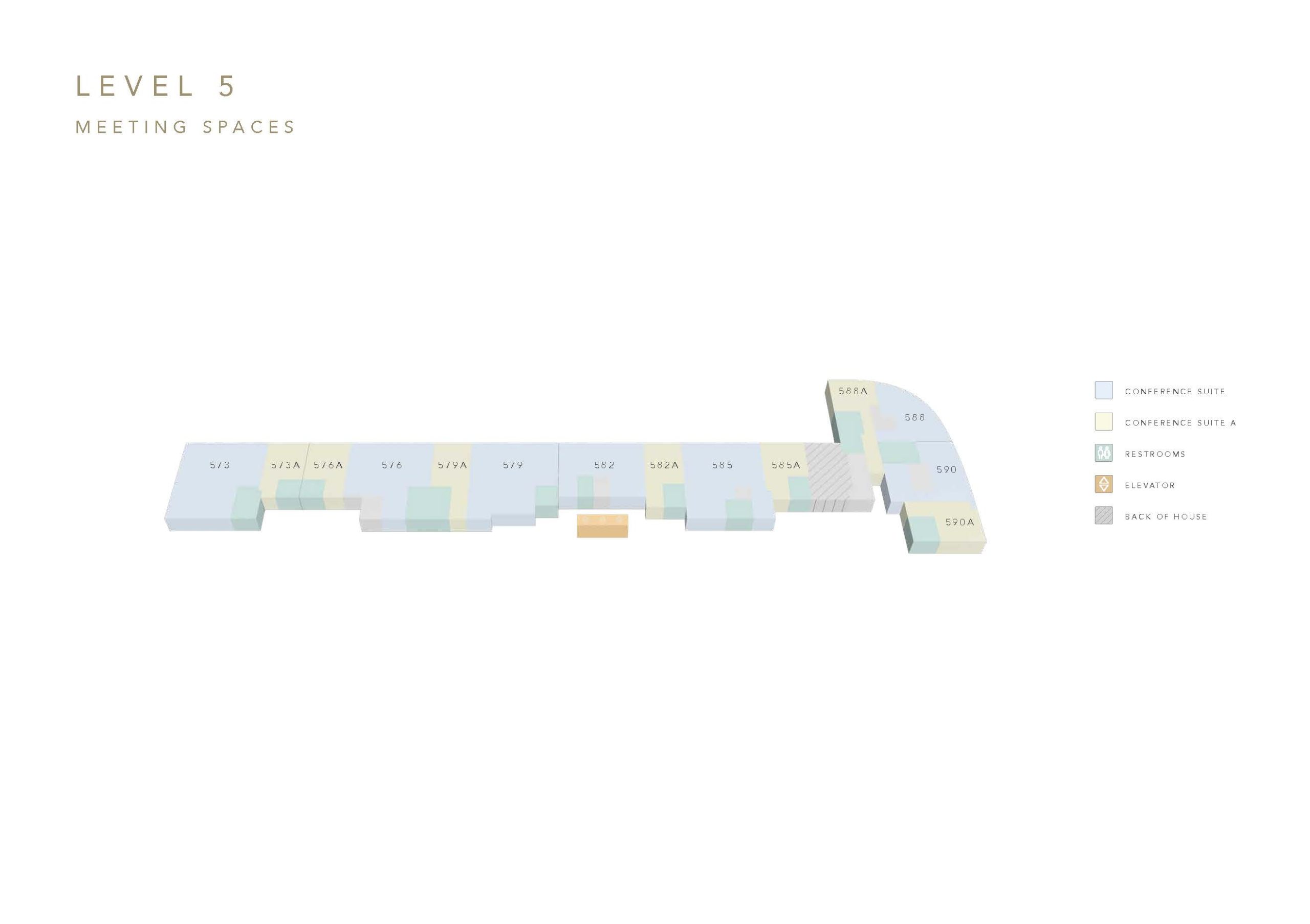 LEVEL 5 – MEETING SPACES
